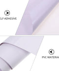 Removable Self Adhesive Waterproof PVC Wallpaper Roll Peel And Stick for Walls with self-adhesive backing and PVC material.