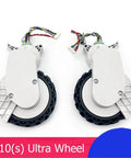 Left Or Right Walking Wheel Replacement For L10s Ultra L10 Prime And L10 Ultra Robot Vacuum With Rubber Tread Grip and wires