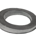 Waste And Overflow Gasket For Bathtub Fittings, Sponge Rubber Seal Delivers Tight Leak Free Seal Between Tub And Overflow Plate, 3-3/16 In OD By 2-1/8 In ID, Fits Most Waste And Overflow Connections, Includes 1 Gasket. Sponge rubber bathtub gasket shown