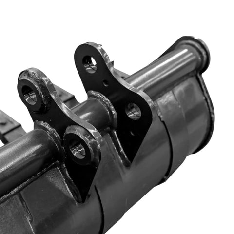 Heavy Duty Mini Excavator Bucket And Backhoe Attachment Fits Your One Point Five Ton Rig Easy Swap Design Straight Up Tough Pins For Dirt Moving And Landscaping Projects Built Boss Grade Solid
