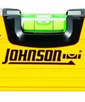 Heavy Duty 24 Inch Contractor Aluminum Box Beam Level Offering Badass Durability Rock Solid Acrylic Vials And Precision Edges For Knockout Performance On Any Job Site on a flat surface, displaying calibration vials.