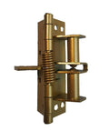 Rotating Concealed Hinges For Doors And Cabinets Self Aligning Spring Hinge Metal Hardware Gold Finish Heavy Duty Load Bearing