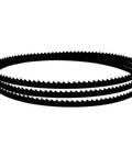 Three Pack 93.5 Inch Wood Bandsaw Blades Set For Fourteen Inch Saws Includes One Half Inch 6TPI One Quarter Inch 6TPI And One Eighth Inch 14TPI