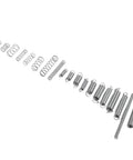 Huge 200-Piece Compression And Extension Spring Assortment Kit With 20 Different Sizes For Serious Car Repairs, Garage Work, Heavy Duty Maintenance, And Everyday Hardware Fixes Featuring Sturdy Metal Coils And A Nifty Storage Box. Metal spring assortment with 20 sizes