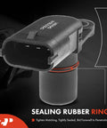 Engine Camshaft Position Sensor Compatible With Buick Enclave LaCrosse CTS ATS SRX And Cadillac V6 3.0L 3.6L Engines close-up, sealing rubber ring
