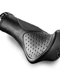 Ergonomic Anatomic Handlebar Grip With Triple Density Comfort Bar End Extensions Anti Slip Texture Shock Absorbing CNC G2 Lock