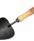 Potting Trowel Built Tough Heavy Duty Garden Tool With Extra Large Curved Blade Tempered Boron Steel Blade Ash Wood Handle