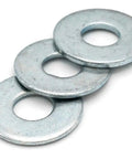 Top Tier Zinc Coated Flat Washers Crafted To Spread Load And Stop Metal Fatigue With Broad Support Base and Bulletproof Finish.