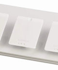 Triple Pedestal Remote Stand for Pico Remotes, Weighted Non Slip Tabletop Dock for Quick Access and Hands Free Control of Your Smart Lighting White
