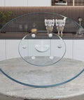 Glass Lazy Susan Turntable For Homes And Restaurants Go To Round Tabletop Rotating Tray Pro Grade