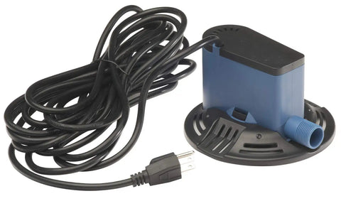 Winter Pool Cover Pump With Auto On Off, Submersible 350 GPH Drainage For Pool Covers, shown with plug and cord