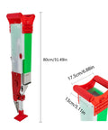 Adjustable Handheld Seeder Tool For Peanuts Corn And Beans, Easy Garden Planter And Fertilizer Spreader with size measurements