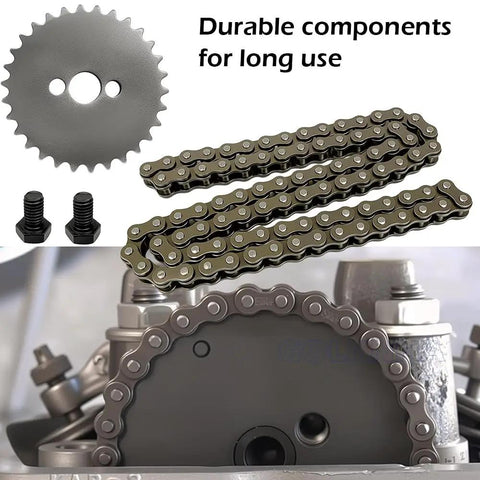 Timing Chain Kit With Guides And Cam Sprocket For Honda CRF100F XL100S XR100 XR100R Plug And Play Fit OEM 14550 116 000