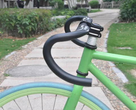 Aero Drop Bar Road Bike Handlebar 31.8mm Clamp 420mm Length AL7075 Aluminum Horns Bent For Low Air Resistance