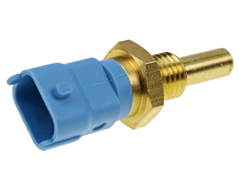 Water Temperature Sensor Switch 4010644 0281002209 for Polaris EFI, brass sensor with blue connector