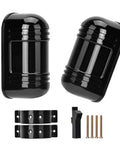 Dual Laser Alarm Beam Sensor For Indoor And Outdoor Security, 300m Range With 60m Infrared Detection, weatherproof twin beam system