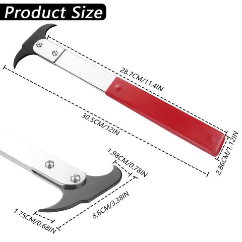 Seal Puller With Dual Hook Tip Built For Quick Oil And Grease Seal Removal Universal Tool For Cars Trucks And Rigs Ergonomic Handle Size