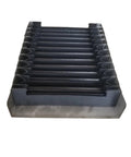 Flexible Accordion Bellows Three Sided Armored Slideway Guard for Industrial Machines with Heavy Duty Tri Proof Nylon