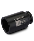 Beefy Half Inch Drive 6-Point Deep Impact Socket 1-5/16 Inch SAE Cr-Mo High Torque For Axle Shaft Nuts Corrosion-Resistant Tool