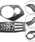 Motor Cover Board For BaFang G520B ACM03 G521 Drive Electric Bike Component Plastic Casing Engine Housing Shield Black Replacement Part For Electric Bicycle Motor Unit, black plastic cover board 20 x 15 x 3 cm