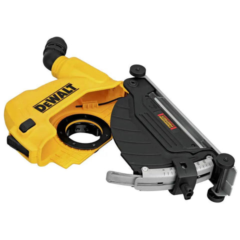 7 Inch Cutting Dust Shroud For Angle Grinders With Adjustable Shoe And Plunging Dust Collection Clear Windows For Easy Blade Visibility