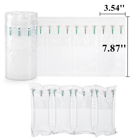 400 Count Air Pillows For Shipping Roll With Pump Inflatable Air Cushions Leak Proof Bag Stuffing To Protect Your Packages