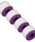 PTFE Thread Seal Tape For Metal Pipes And Threads, Heavy Duty Sealant That Stays Tight At High Temps And Corrosion, Leakproof For Emergency Repairs And Everyday Plumbing Jobs. 4 rolls