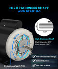 Half HP Electric Motor That Doubles as a Workhorse for Agricultural Compressors, Single Phase 115/230V, 5/8 Inch Shaft Diameter