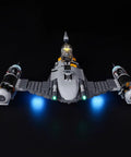LED Lighting Kit For 75325 Fighter Aircraft Model Lighting Components Only USB Powered Plug And Play Lamp Kit Lit Up