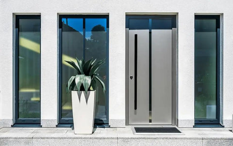 24 Inch Square Door Pull Handle Built Tough As Nails With 304 Stainless Steel In Sleek Black Finish Real Deal Heavy Duty Push And Pull Entry Door Hardware For Interior Exterior Front Pivot Glass Doors