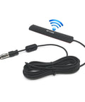 AM FM Hidden Windshield Antenna For Cars And Trucks, Ultra Slim Mini Car Radio Antenna With 10 Ft Cable, Adhesive Mounting