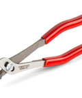 Five Inch Angle Nose Slip Joint Pliers With Half Inch Jaw, Three Position Adjustments, Slim Non Slip Grips, Made In USA