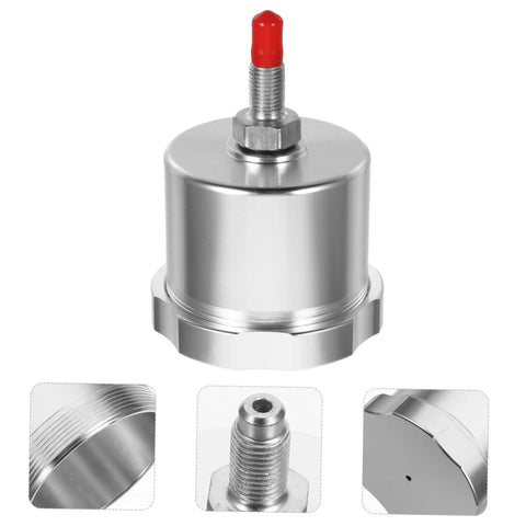 Silver hydraulic oil tank brake fluid cup replacement reservoir for racing drifting cars clutch fluid reservoir universal fit