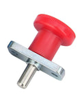 Heavy Duty Flanged Indexing Plungers With Rock Solid Spring Loaded Grip Premium Stainless Carbon Steel Pins In Six Millimeter Size angle view.