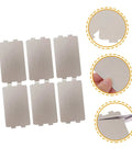 Six Piece Microwave Oven Mica Sheet Insulation And Waveguide Cover Heat Resistant Crisper Liner Splatter Shield Set For Microwave Replacements