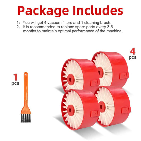 Package includes 4 Pack N858184 HEPA Filters Replacement For V20 Cordless Stick Vacuum CMCVS001D1 And Black Decker BSV Series