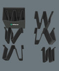 2Go 4 Tool Quiver Compact Tool Belt Organizer for Quick Access and Heavy Duty Durability with multiple pocket inserts