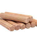 Oak Fluted Dowel Pins 7 Sixteenth Inch By 2 And One Half Inch Long 8 Pack For Furniture Repair Craft And Woodworking Precision Sized True To Size Made In USA