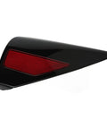 Right Quarter Panel Reflector Port Cover And Rear Motor Lid Door Replacement Fits 2020 2022 Electric Charging Port sleek black design