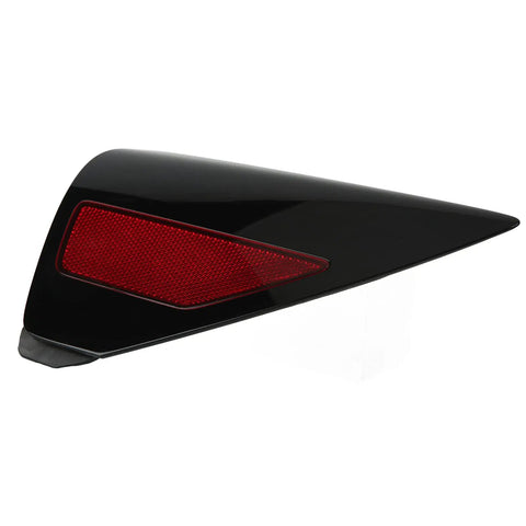 Right Quarter Panel Reflector Port Cover And Rear Motor Lid Door Replacement Fits 2020 2022 Electric Charging Port sleek black design