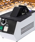 Heavy Duty 1500W Optical Frame Warmer heats eyeglass frames with adjustable temperature controls up to 170 degrees.