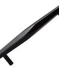 Oil Rubbed Bronze 5 Inch Bar Pull Cabinet Hardware 25 Pack Heavy Duty Bold Faceted Solid Bar Pulls With 5 Inch Center To Center Spacing 7 Inch Long Three Quarter Inch Wide One And A Half Inch Projection Includes Mounting Screws GR 4789 128 ORB 25 angled view