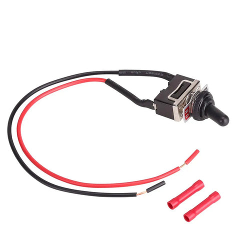 Run Tow Switch Kit For EZGO RXV Electric Golf Carts 2008 Up Replacement 608900, wires and connectors visible
