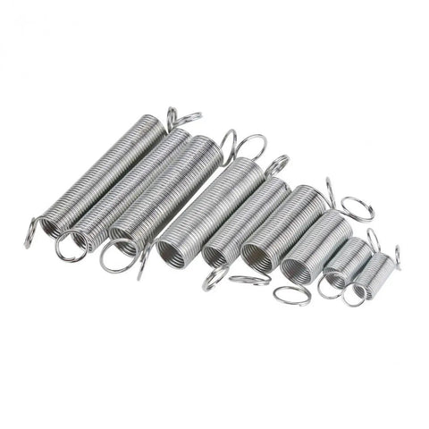 Top Tier 200 Piece Steel Spring Assortment Kit With 20 Different Sizes For Home Repairs Heavy Duty Metal Springs Essential Tool For Pros And DIYers, assorted steel springs