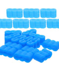 20 Piece Drawer Slide Rubber Bumpers End Caps for Silent Smooth Operation in Furniture Drawers Replacement Stops and Spare Parts