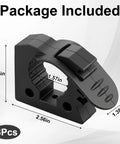 8 Piece Quick Release Shovel Holder Kit For Trucks And SUVs Fits Roof Rack Crossbars 1 To 1.5 Inch Tools Clamp Grip
