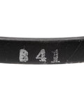 B 41 One Half Rubber V Belt B Section 44.1 Inch Outer Circumference 0.67 Inch Wide 0.43 Inch Thick Industrial Power Transmission Belt Black For Heavy Duty Machinery And Equipment close-up