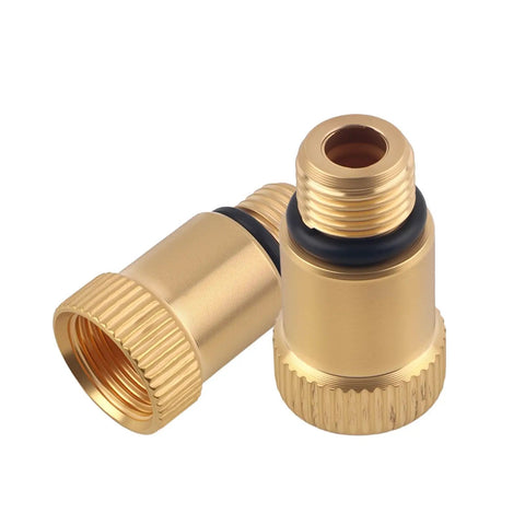 Two Pack Gearhead Friendly Compression Tester Adapters M12x1.25 Spark Plug Tool Adapter With O Ring Seal Universal Gauge Fitting for Cars