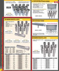 Nine Sixteenth Inch R8 Round Collet Pro Grade Tool Steel Hardened And Precision Ground For Close Tolerance Internally Threaded Seven Sixteenth By Twenty Ideal For Milling Lathes And CNC Shops catalog page