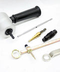 Double Head Sheet Metal Nibbler Drill Attachment For Straight And Curve Cutting, includes accessories, burr free edge tool